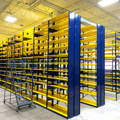 Heavy Duty Steel Shelving Yellow and Blue