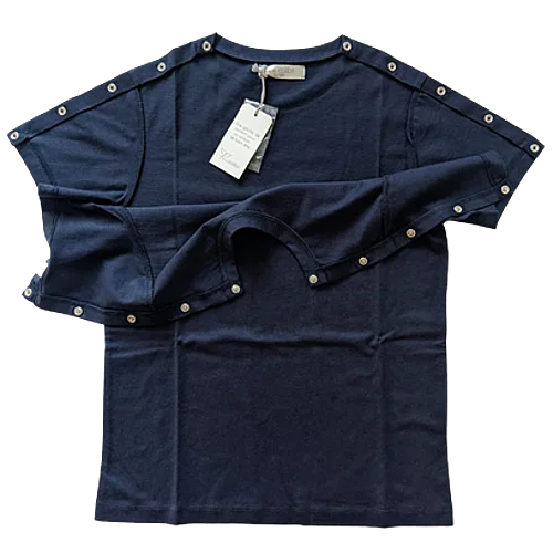 Calin'Kid kurzärmliges T-Shirt für Kinder - Marineblau - 6/8 Jahre
