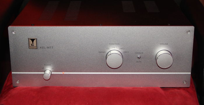 Kondo AudioNote Japan KSL-M77 w/phono curr For Sale | Audiogon