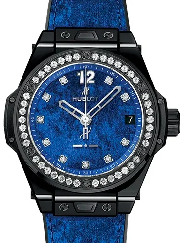 Hublot Big Bang Sang Bleu Big Bang One Click Italia Independent Blue Velvet