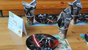 logo lino a star wars kindergeburtstag