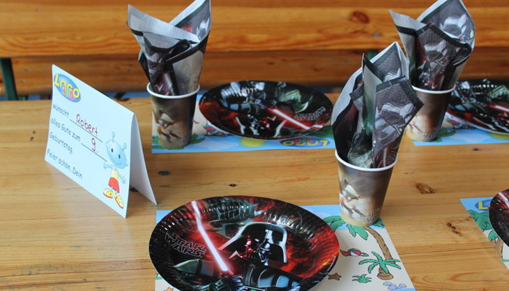 logo lino a star wars kindergeburtstag