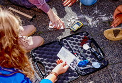kindergeburtstag geocaching schatzsuche box