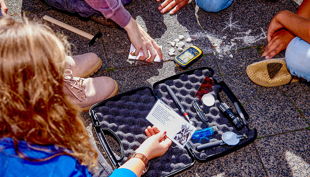 kindergeburtstag geocaching schatzsuche box