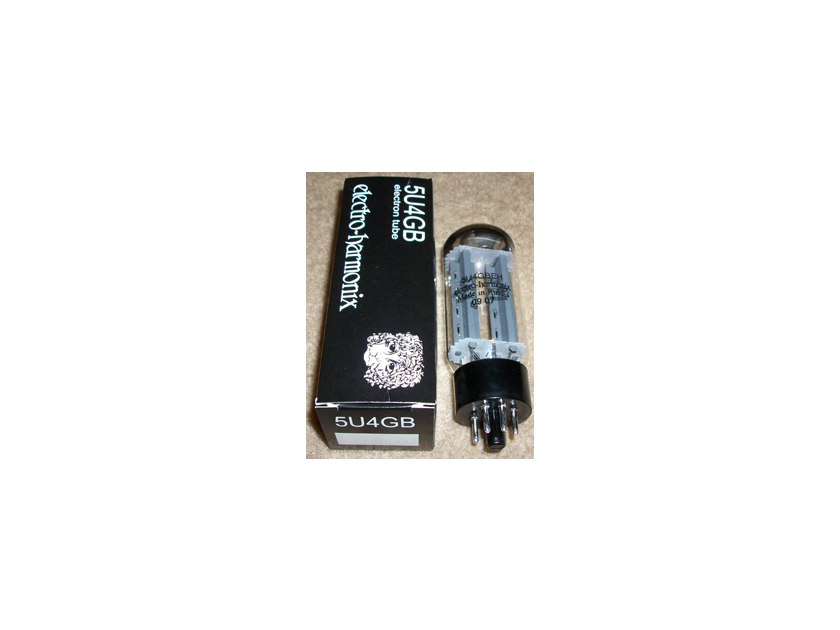 Electro Harmonix 5U4GB rectifier tubes, new !