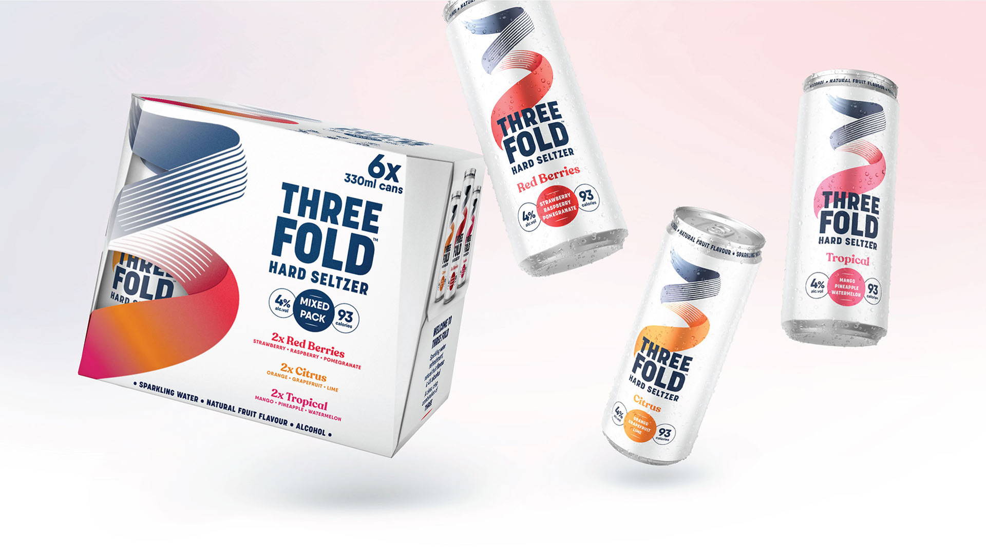 Featured image for Molson Coors Champions Self-Expression With New Hard Seltzer Brand Three Fold