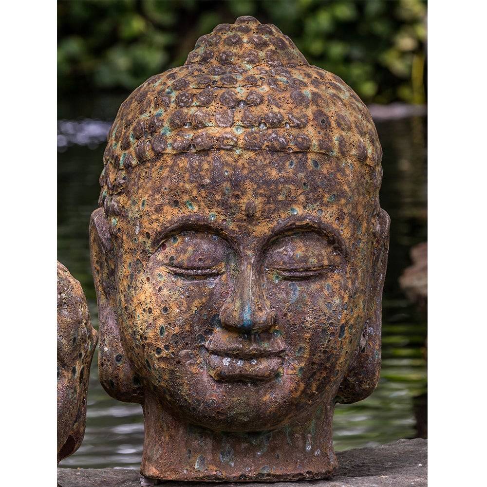 Angkor Buddha Head Large Garden Statue