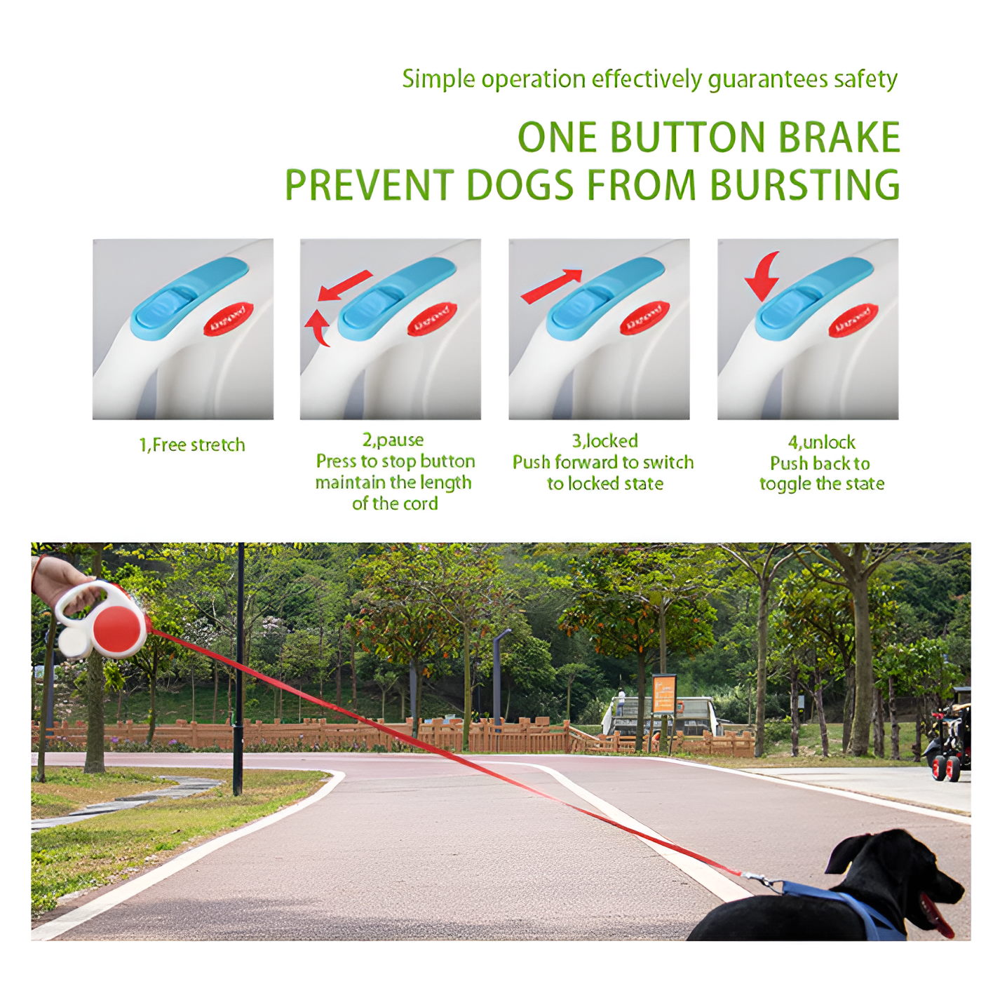 5M Retractable Dog Leash - With Small Box, Suitable For Small And Medium Dogs - Image 7