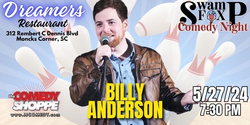 Billy Anderson at Dreamers promotional image