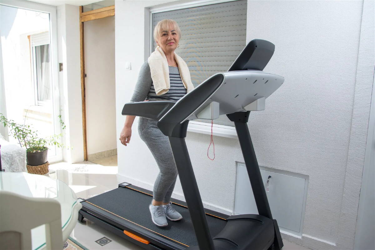 senior treadmill workout senior treadmill workout