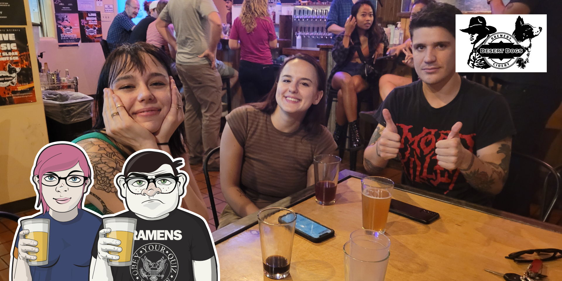 Geeks Who Drink Trivia Night at Desert Dogs Brewery and Cidery promotional image