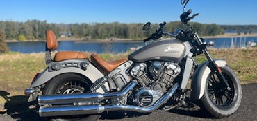2015 INDIAN SCOUT motorcycle for rent near St Helens, OR