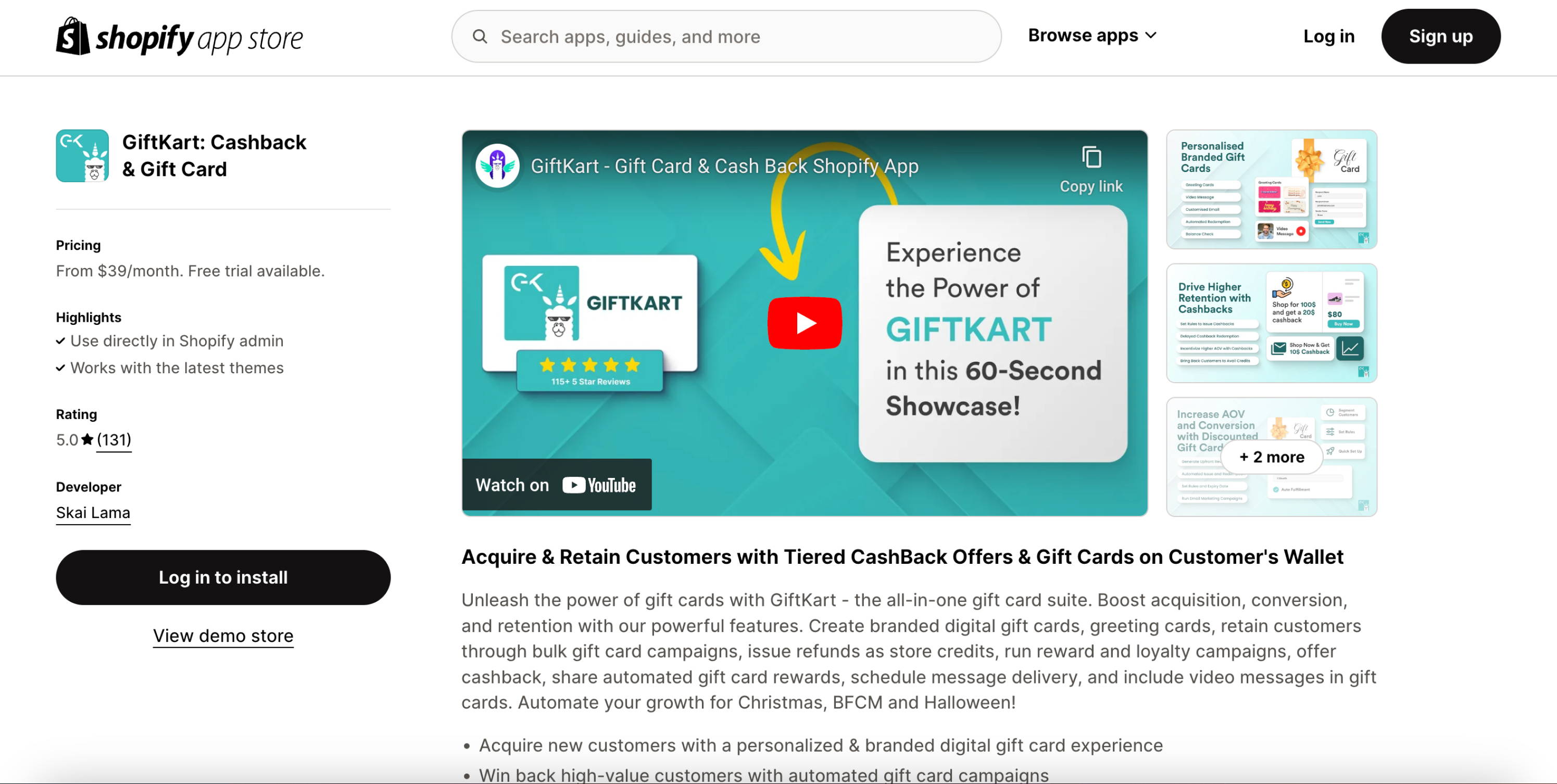 Giftkart Cashback & Gift Card