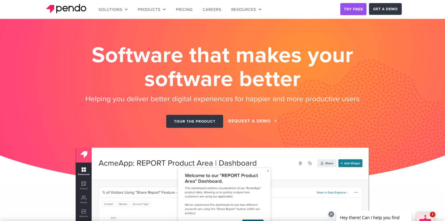 pendo product / service