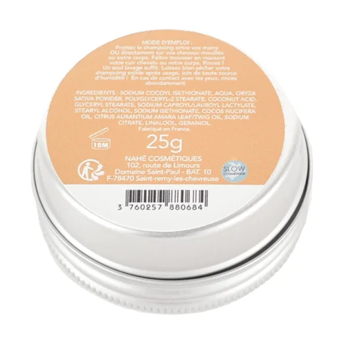 Sweetie - Shampoing solide Format voyage - 25 g