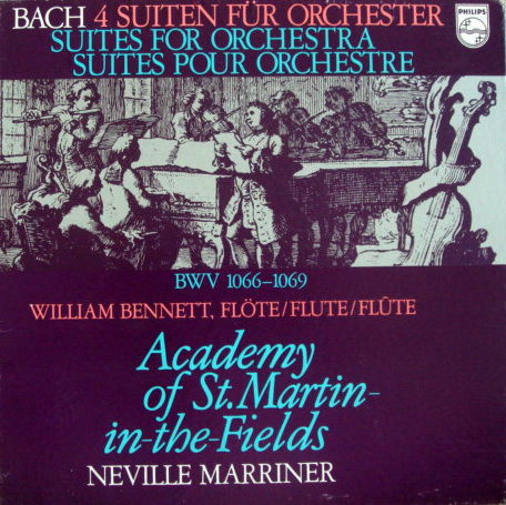 Philips / MARRINER, - Bach 4 Suites for Orchestra, NM, ...