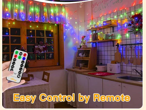 Features of Ollny's 720 leds cool white icicle lights