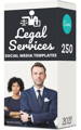 250+ Ready to Share Templates in this Legal Services Bundle for Lawyers, Insurance Agents, Public Defenders, Attorneys and all the ones involved in legal or law related matters. Ensure you always have Quality and Viral Content. Never Run Out of ideas, Save Time, Post daily, Reach more Audience and Grow your Engagement.