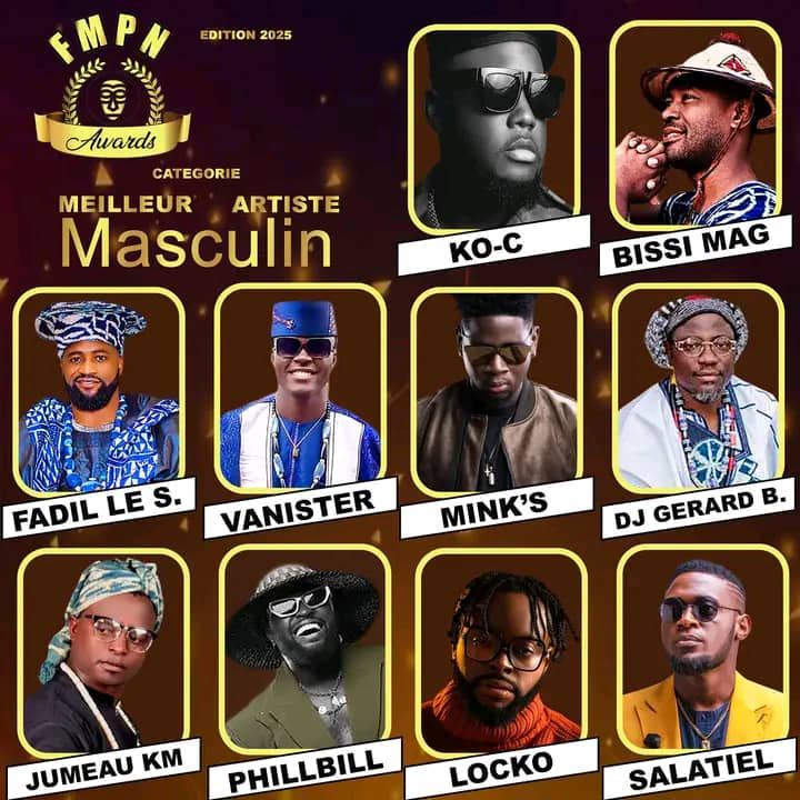 Meilleur Artiste Masculin