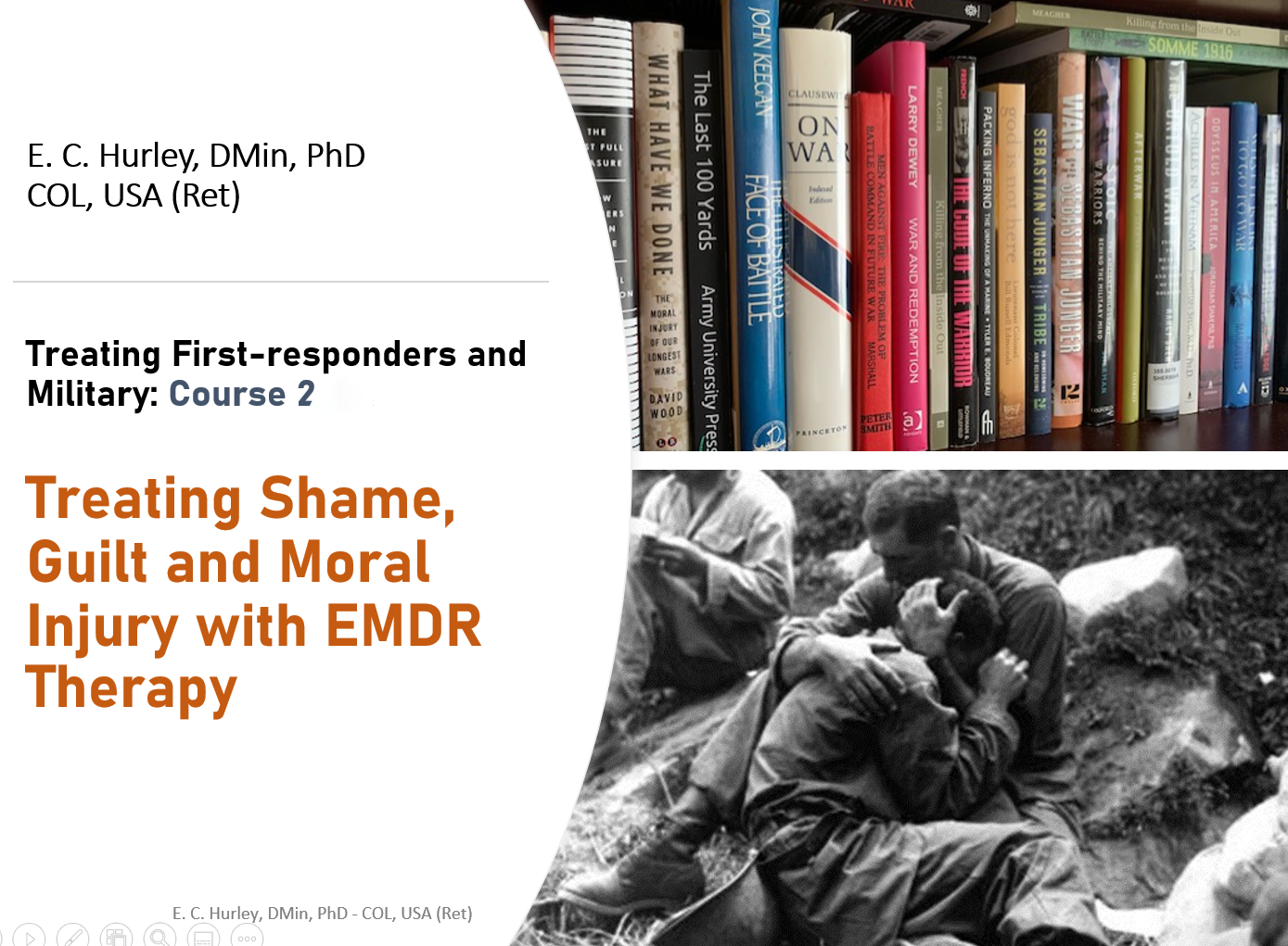 Treating Shame, Guilt and Moral Injury with EMDR Therapy