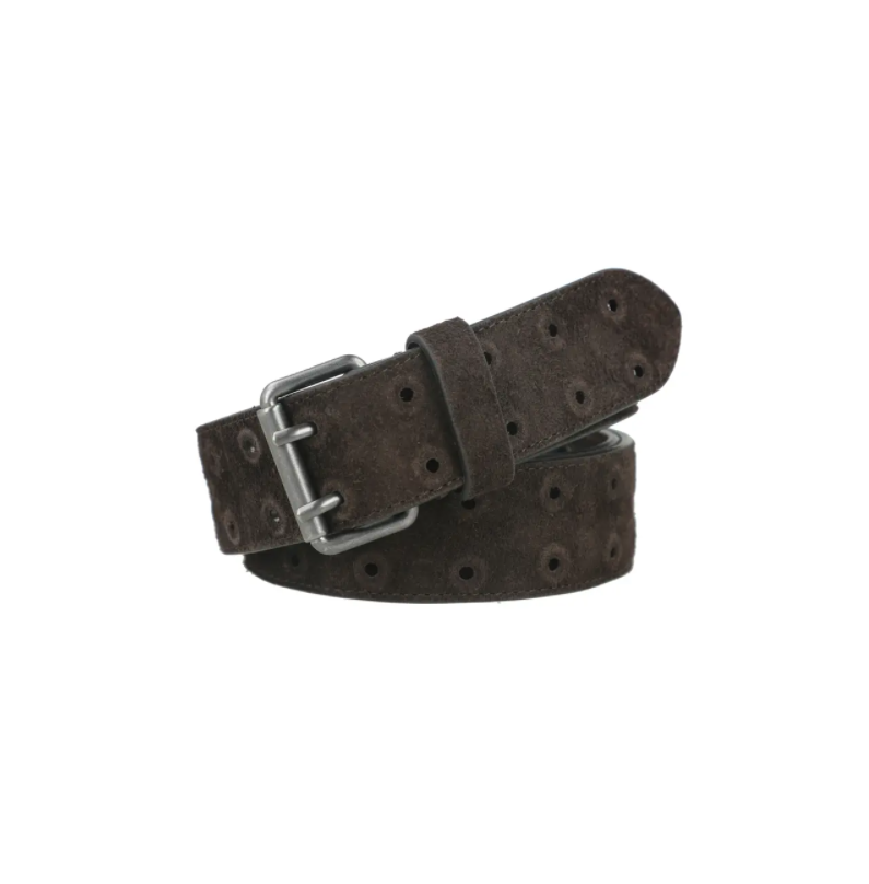 A belt made of the high-quality suede grommet, solid color, and fashion makes the best gift for him on valentine day