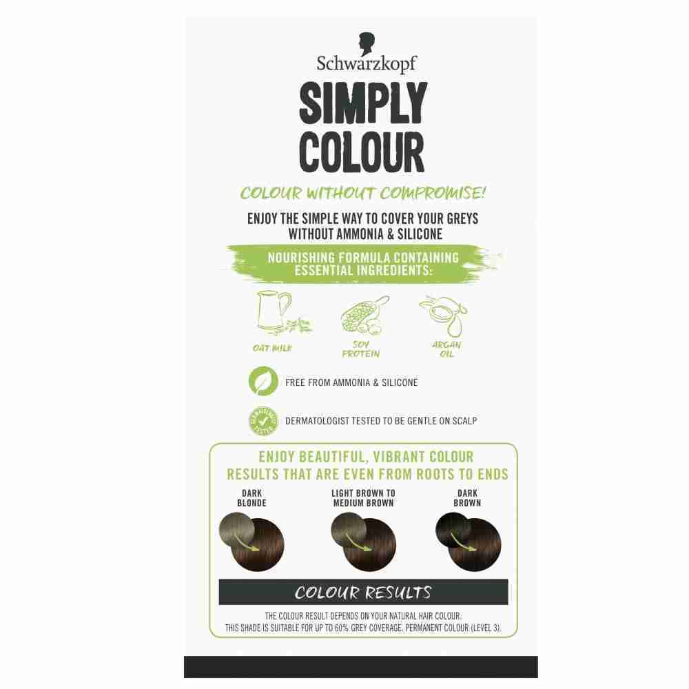 Schwarzkopf Simply Colour 4.65 Mocha Brown - Image 3