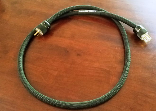 Cullen Cable Gold Series Power Cable 6 ft. In Excellent...