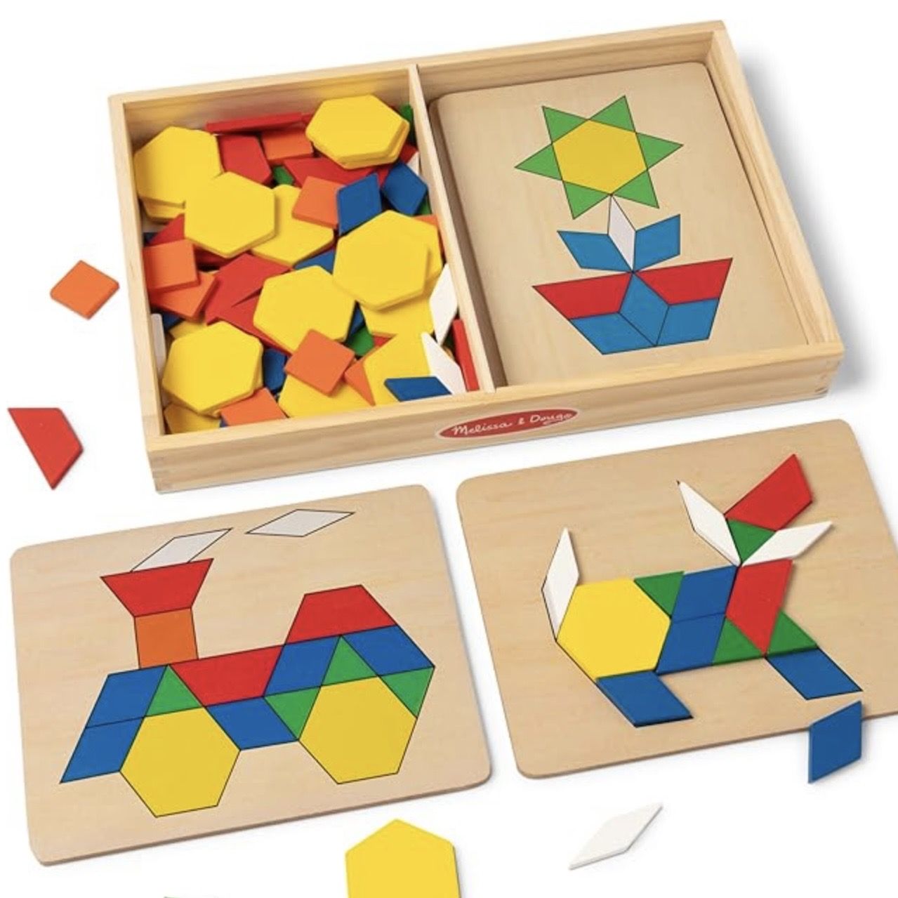 Melissa & Doug Pattern Blocks