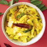 Stir-Fried Cabbage with Turmeric