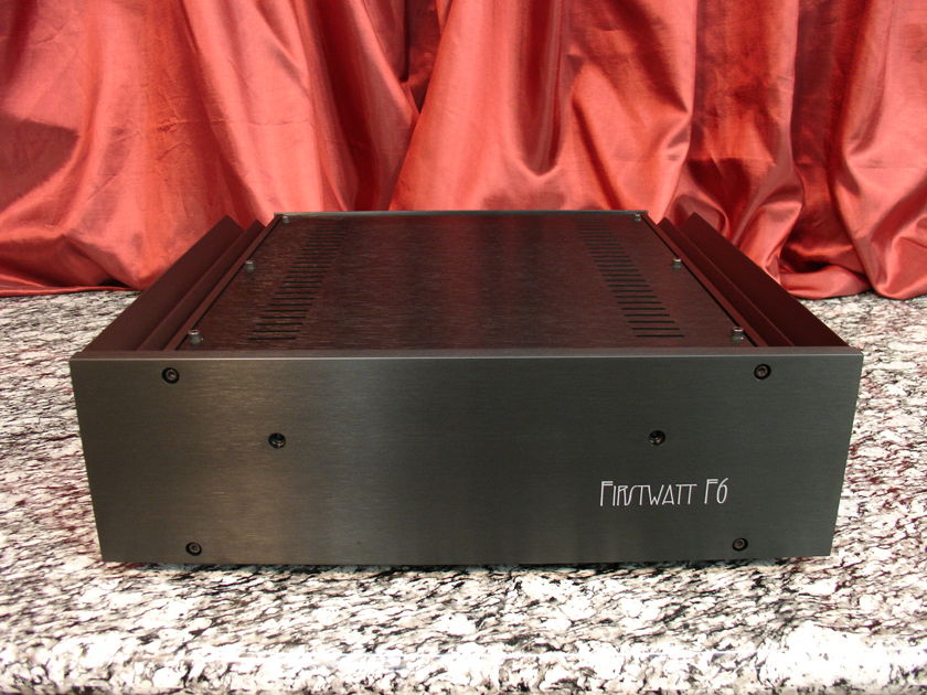 FIRST WATT / PASS LABS F6 Stereo Power Amp 120V Special Intro Promotion for a Limited Time