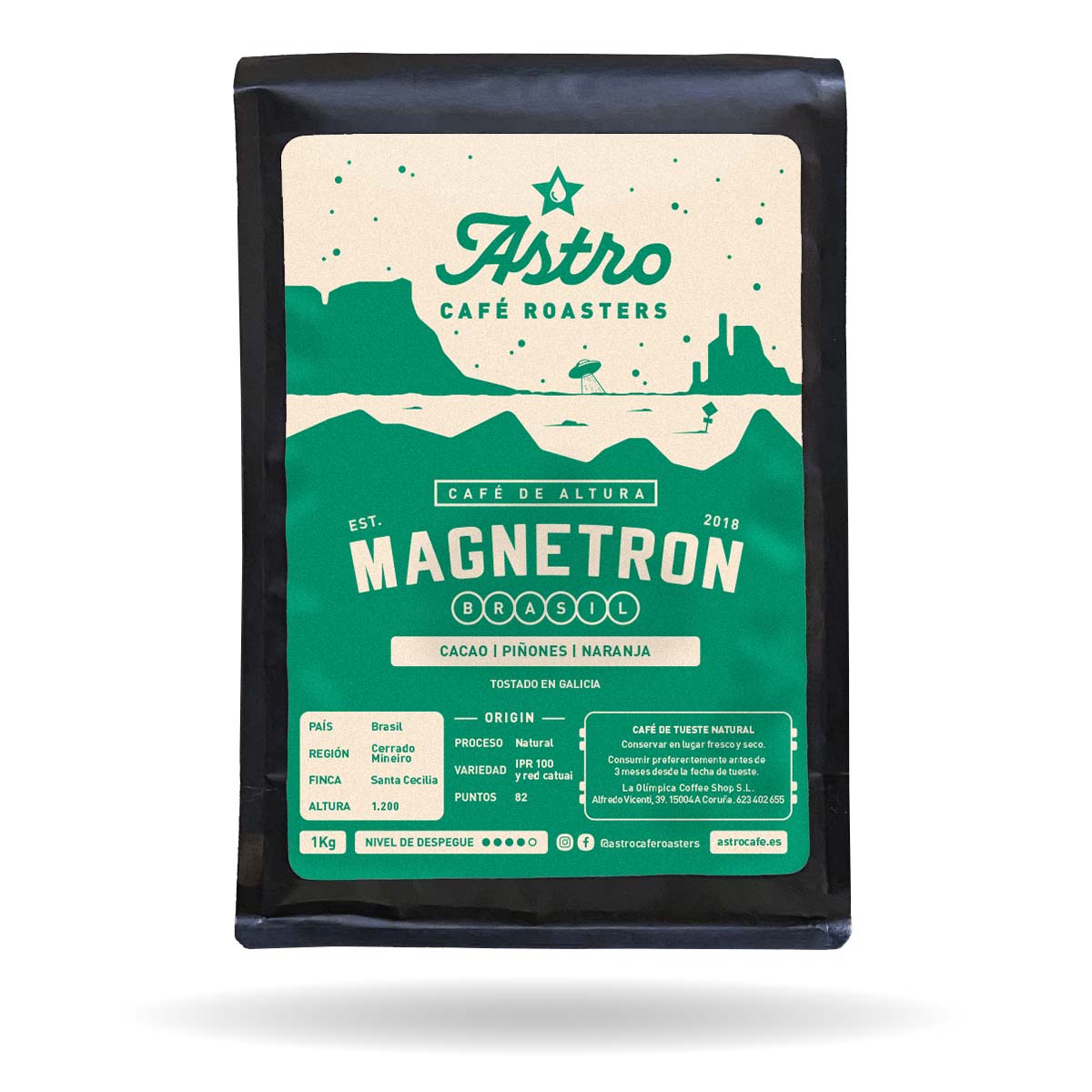 Bolsa café Magnetron