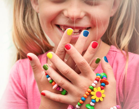 Lackservice für Kids