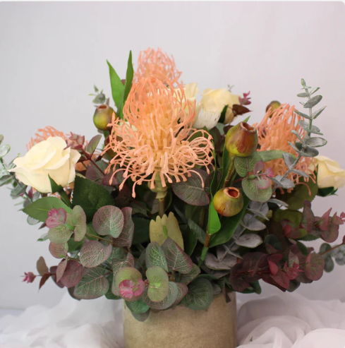Romantic Native Arrangement- Realistic Artificial Flowers - Image 2