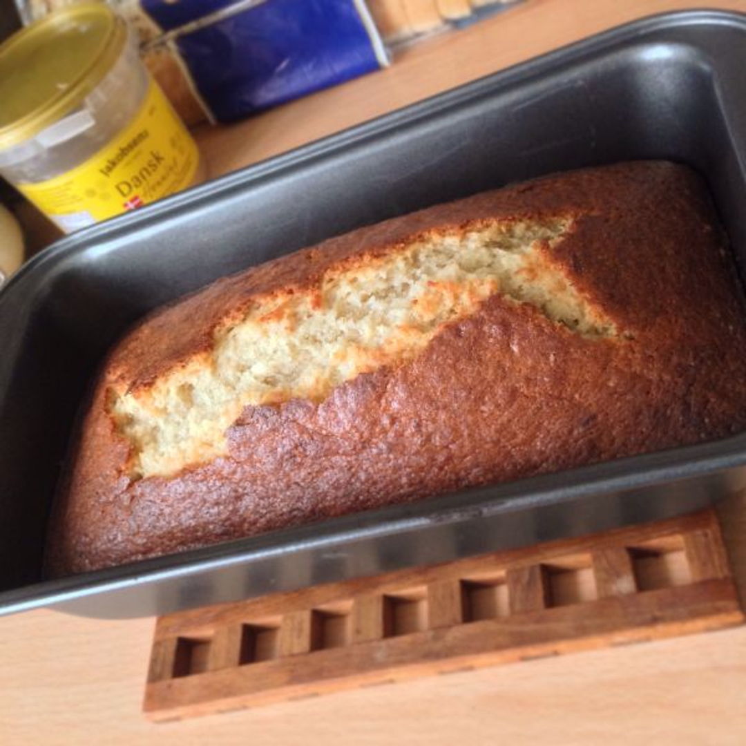 Countless time making banana bread using Grace's recipe.