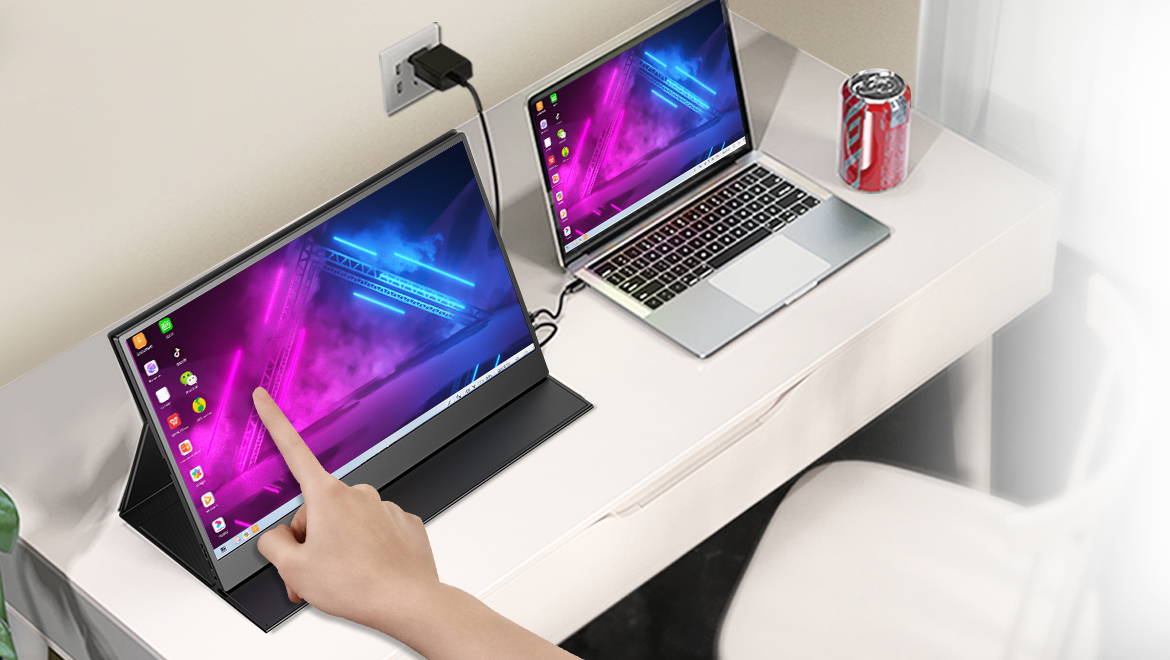 UPerfect 15.6インチトラベルモニター1080P Touch Screen Display Monitor 15 Inch 1080P | UPERFECT