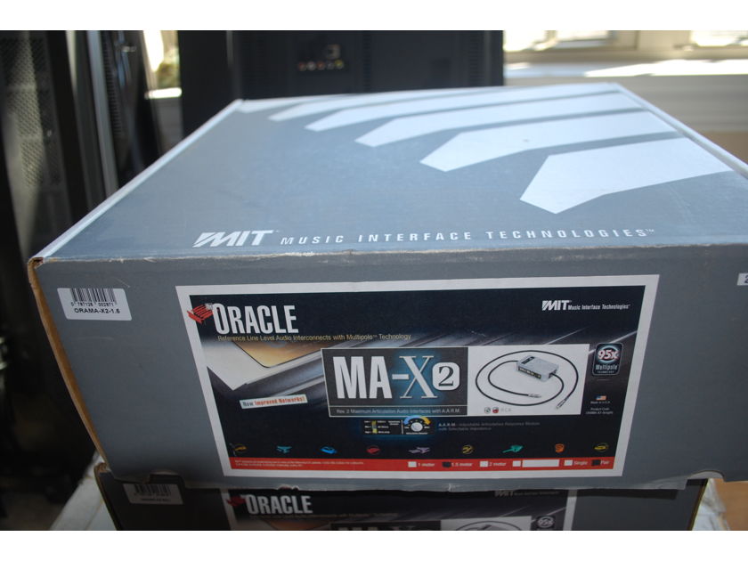 MIT Cables Oracle MA-X2 Interconnect RCA 1.5m pair