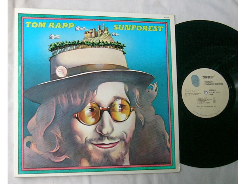 TOM RAPP / PEARLS BEFORE SWINE - - SUNFOREST - RARE ORIG 1973 LP -  ACID PSYCH FOLK - BLUE THUMB