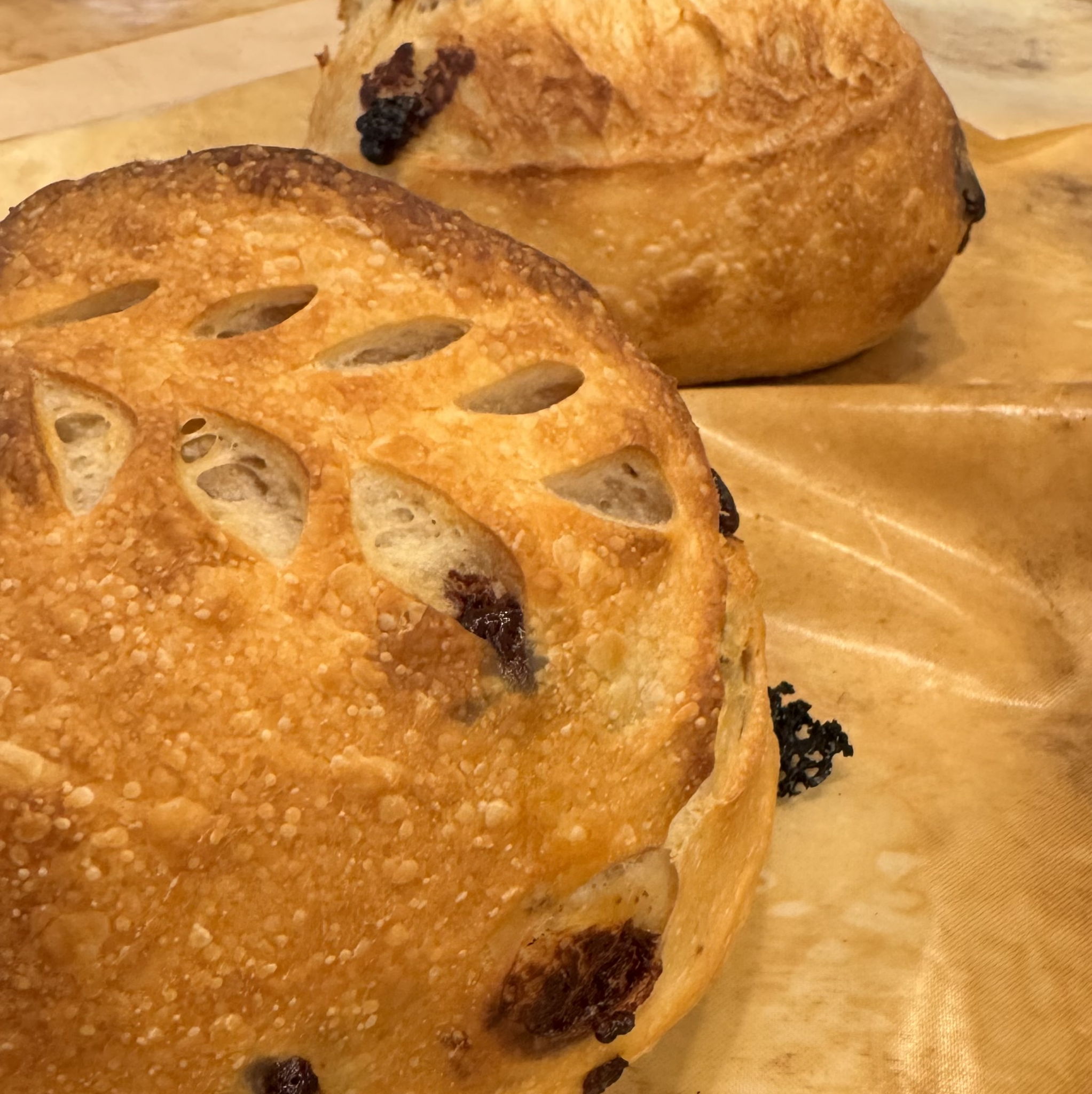 Mini Bread with Chocolate Chips