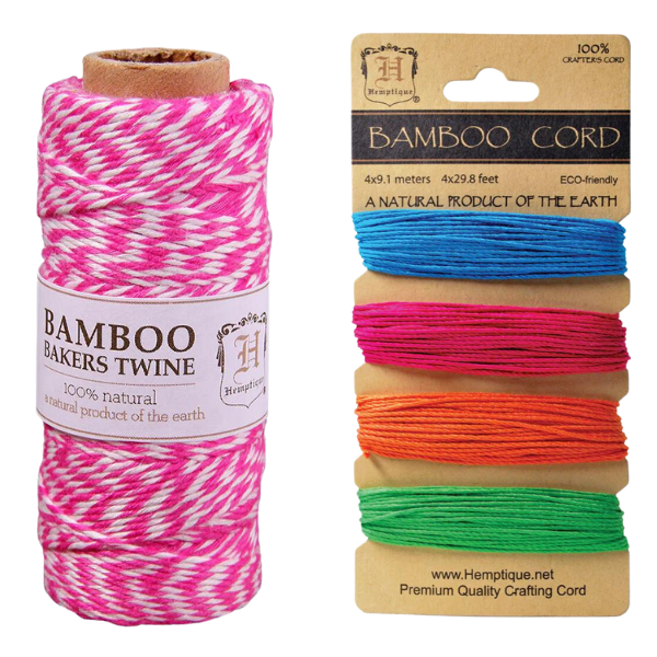 cord made of bamboo fiber