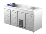 Coolpart BMB-1609 Kylbänk med hel brunn