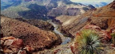 Payson / Salt River Canyon loop run near Goodyear, AZ