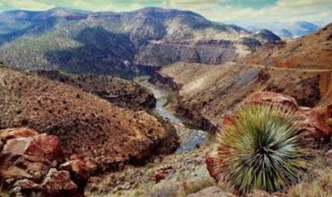 Payson / Salt River Canyon loop run