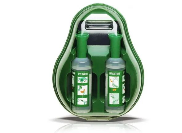 EYE WASH STATION + SALINE 2X500ML