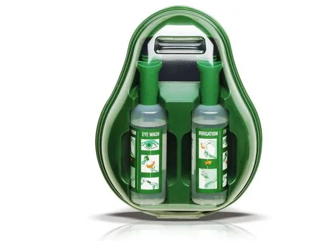 EYE WASH STATION + SALINE 2X500ML