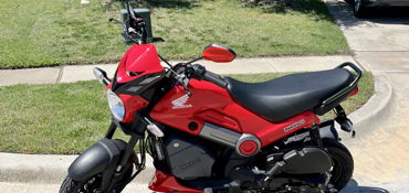 2022 HONDA NAVI motorcycle for rent near McKinney, TX