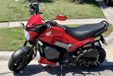 2022 HONDA NAVI motorcycle for rent near McKinney, TX