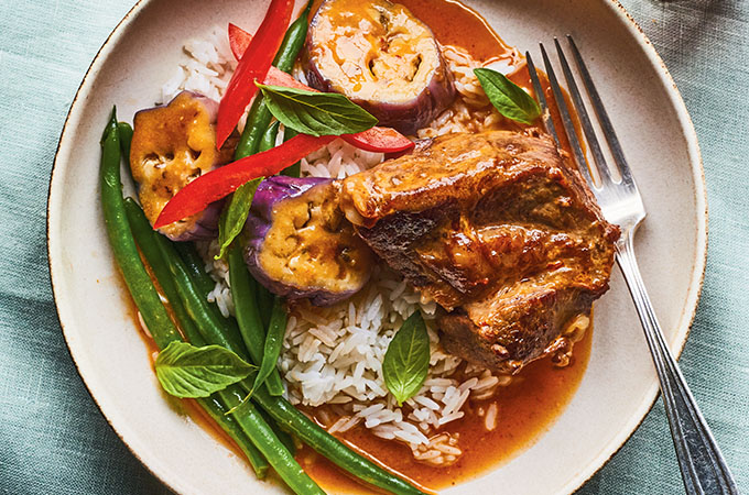 Red Curry Braised Beef