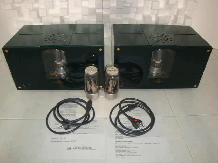 Shindo Labs LaFon GM-70 Monaural Amplifier with extra tubes - Free Shipping (230v@50/60Hz)