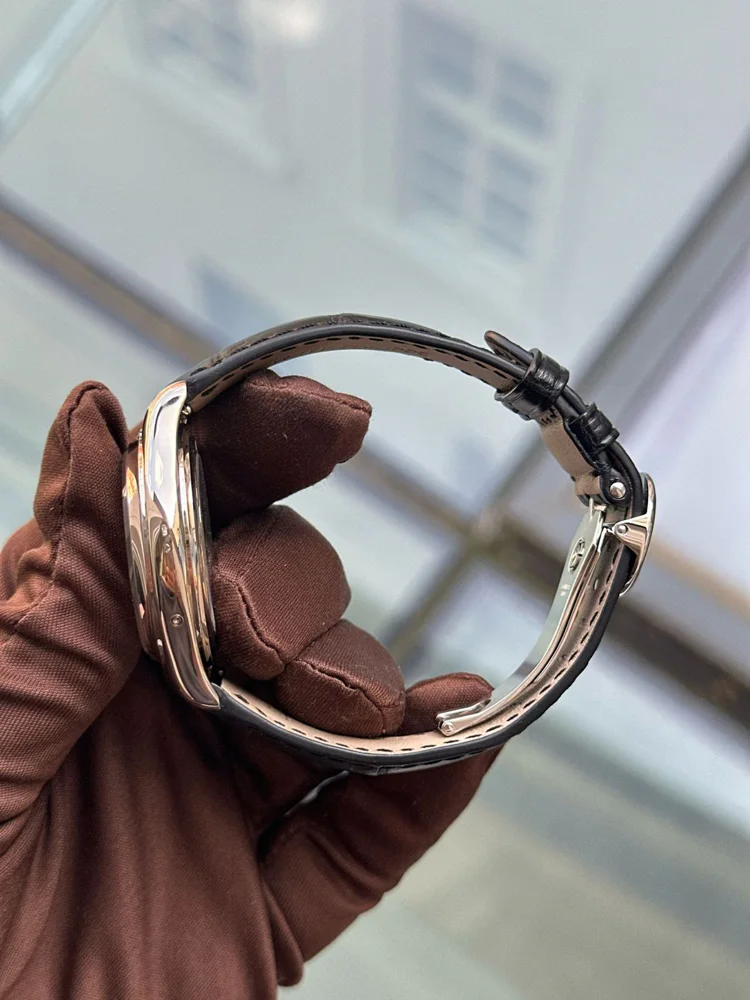 Salmon Dial with New Steel Calatrava clasp