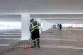 Graffiti removal from Passivated Stainless Steel Non-slip Grating